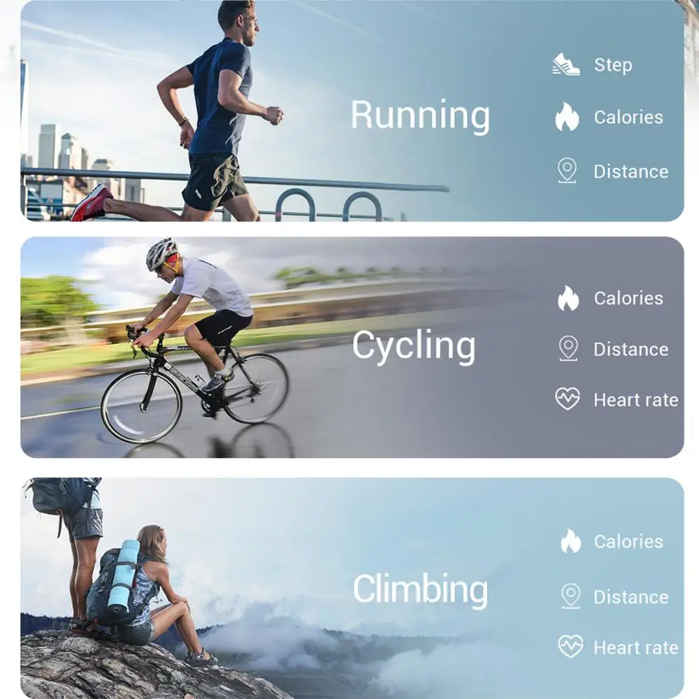  New R16 Waterproof Smart Watch Heart Rate Blood Pressure Monitor Sports Fitness Bluetooth Smartwatc - 4000328109020