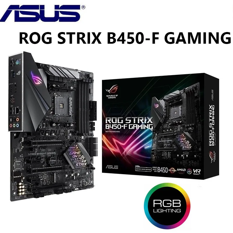 Motherboard Socket AM4 ASUS ROG STRIX B450-F