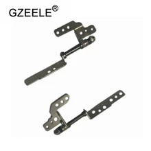 GZEELE ноутбук ЖК-Петли комплект для Asus X510 X510U X510UQ S5100 S5100U S5100UQ шарниры для ЖК-дисплея ноутбука подходят левые и правые петли
