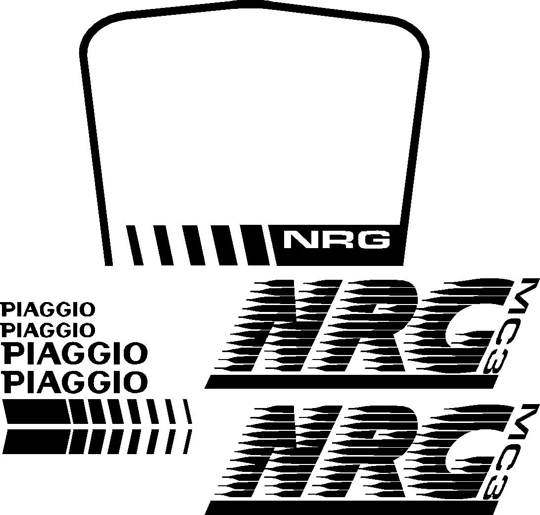 

For Piaggio NRG 2001 MC3 Scooter Moped Decals Stickers Graphics