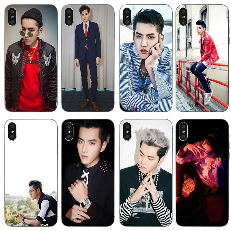 Kris Wu Ифань экзо силиконовый чехол-накладка из мягкого ТПУ мобильный телефон