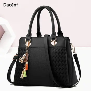 

Women Tassel Ornaments Totes Solid Handbag Party Purse Ladies Casual Sequined Messenger Crossbody Shoulder Bags