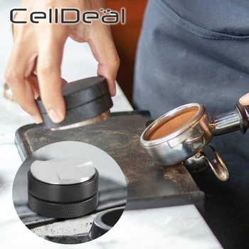 

51/53/58mm Stainless Coffee Tamper Espresso Coffee Powder Press Hammer Coffee Accessories Three Angled Slopes Espresso Tamper