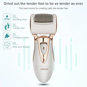 

Electric Pedicure Tools Foot Care Tool Pedicura Velvet Smooth Machine Callus Remover Foot File for Foot Heel Skin Exfoliator