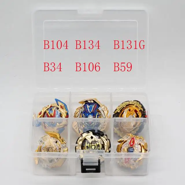 Beyblade Burst специальное издание B-150 B134 B135 Легенда Spriggan Launcher Stater Набор Высокая производительность Battling Top - Цвет: 6Pcs andbox