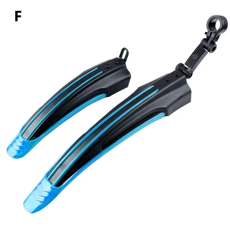 Mountain Bike MTB Bicycle Cycling Front Rear Fenders Mudguard Splash Wheel Tire Mud Guard Set 7 Color Best Seller Bicycle Fender