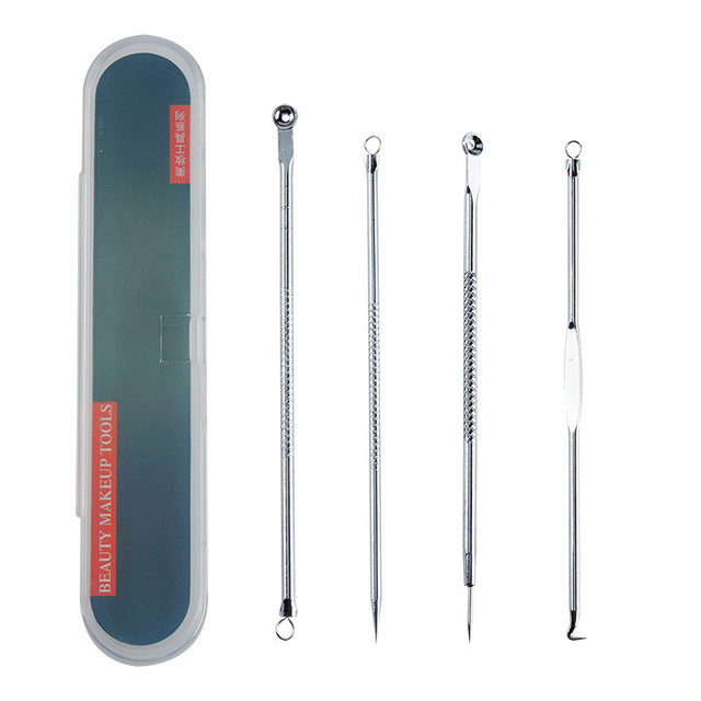 Acne Removal Needle Stainless Steel Pimple Blackhead Remover Tool Blemish Face Skin Care Beauty Facial Pore Cleaner