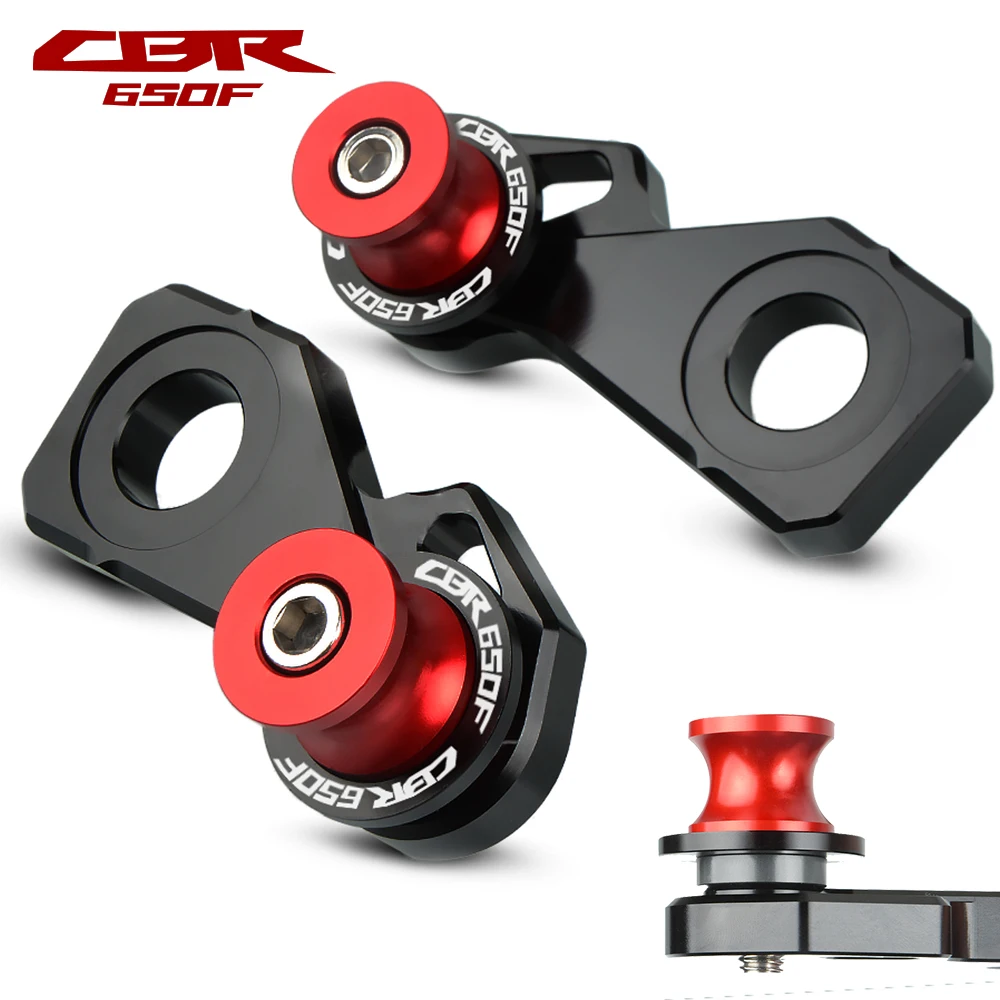 Motorcycle Accessories CNC Aluminum Rear Wheel Axle Stand Pick Up Hook Set For Honda CBR650F CBR-650F ABS 2016 2017 2018 2019 | Автомобили