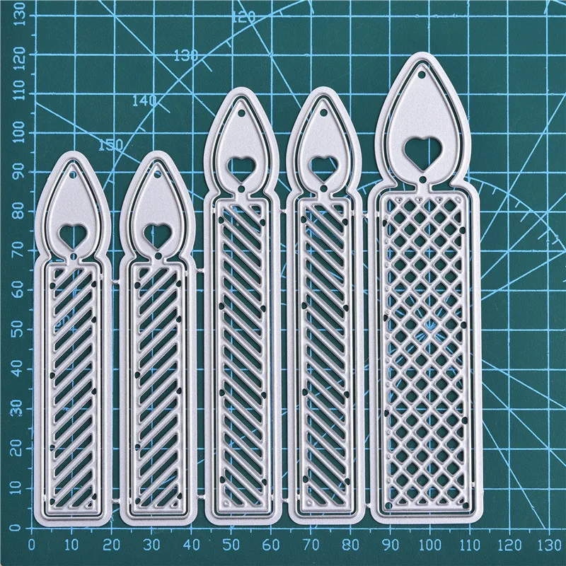 Eastshape свечи металлические Вырубные штампы трафареты для дня рождения DIY Скрапбукинг декоративное тиснение ручной работы вырубной шаблон