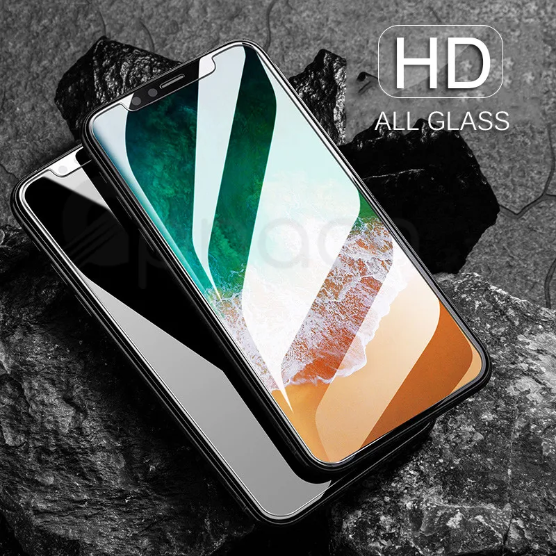 9H Анти-взрыв Защитное стекло для iPhone X XR XS 11 Pro Max закаленное защитное стекло для экрана для iPhone 8 7 6 6S Plus пленочный чехол