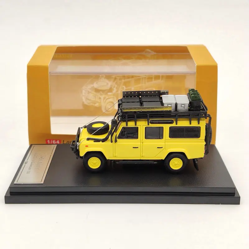 

Master 1:64 For L-R Defender 110 Diecast Models Toys Car with Luggage Rack