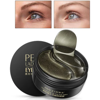 

Black Pearl Collagen Eye Mask Eye Patch Gel Pads Moisturizing Anti Aging Dark Circles Remover Lifting Firming Sleeping Eye Care