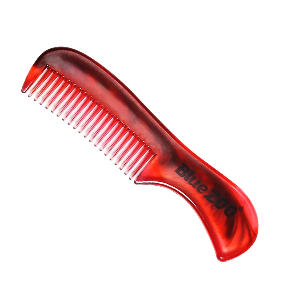 Инструменты для волос для девочек пластиковые карманные волосы 1 шт. пластиковые карманные волосы для бороды гребень тонкие зубья расческа салонный инструмент для стайлинга инструменты для волос Y820 - Цвет: RD