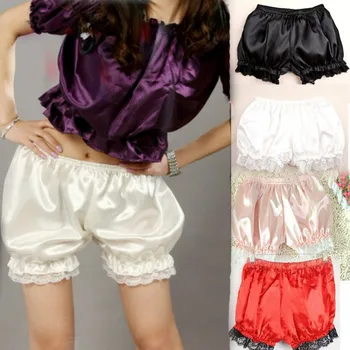

Women Mini Lace Short Skirt Under Safety Shorts Pants Bloomers Dress Summer Loose Stretch Shorts