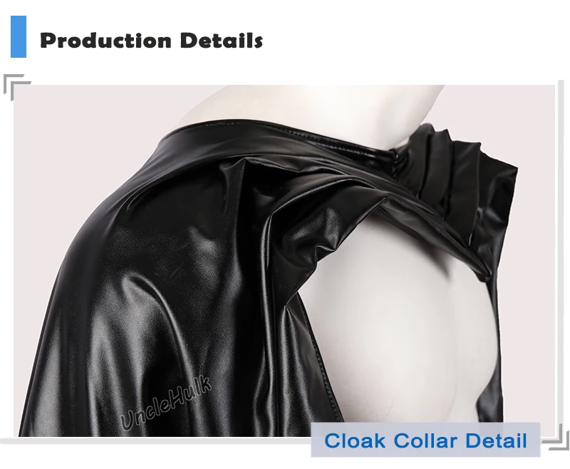 Batman-Cloak-Big-Black-Double-Layers-Cape-Model-C-Immitation-Leather-Fabric-Outside-and-Lycra-Inside-UncleHulk-21