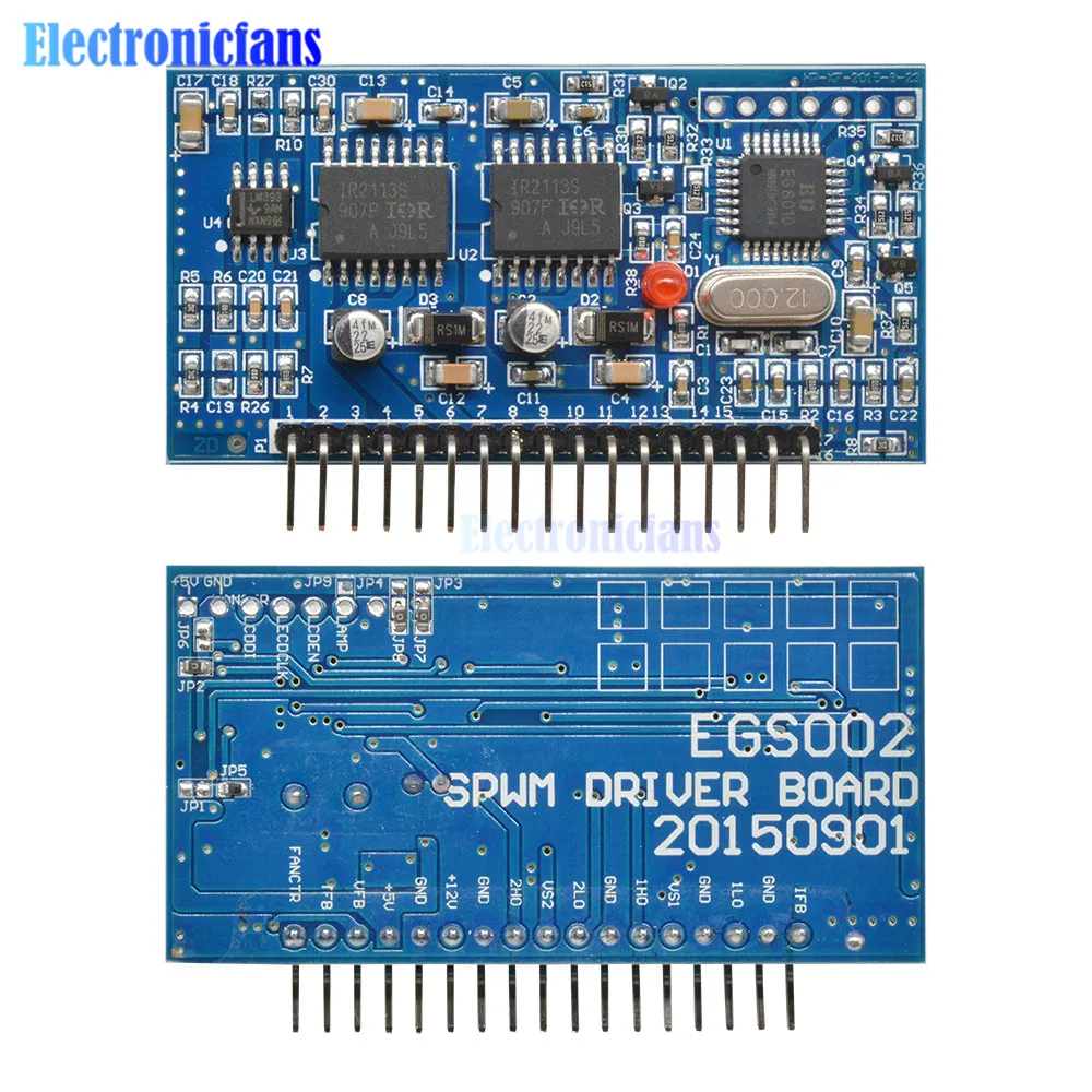 DC AC чистый синусоидальный инвертор генератор SPWM плата драйвера EGS002 EG8010 + IR2110
