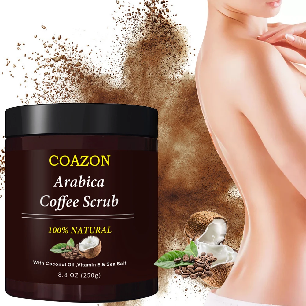 Bath Body Scrub Cream Exfoliating Skin Care Natural Repairing Moisturizing Health Sea Salt Coffee Grinding Anti Cellulite