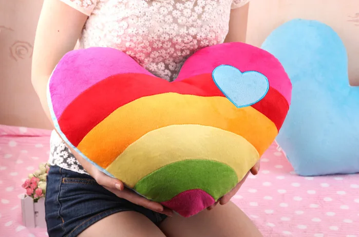 Поставка Sunshine Rainbow Love Подушка Диван Автомобильная Подушка Рождественский подарок