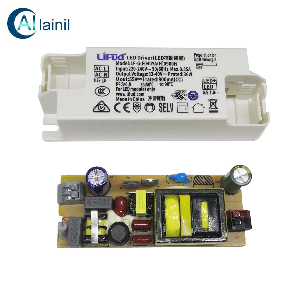 Lifud Led Driver Lfgif040ya(h)0900h Input220240v 50/60hz Output Voltage3340v P Rated36w I