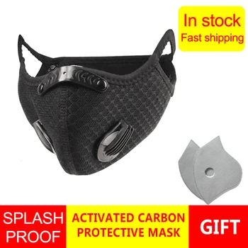 

1PC Mask Face Mask 2PCS 5 Layers Of Protection Mouth Mask Respirator Masque Dust Mask Anti Droplet Infections Face Masks pm 2.