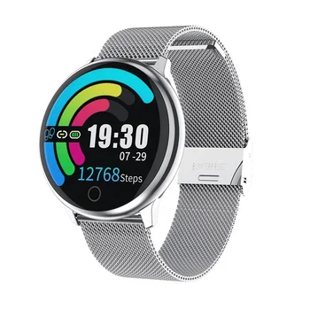 

Q16 Smart Watch Round Full Touch Screen Wristband Waterproof Smartwatch Heart Rate Blood Pressure Monitor Sport Smart Band pk m8