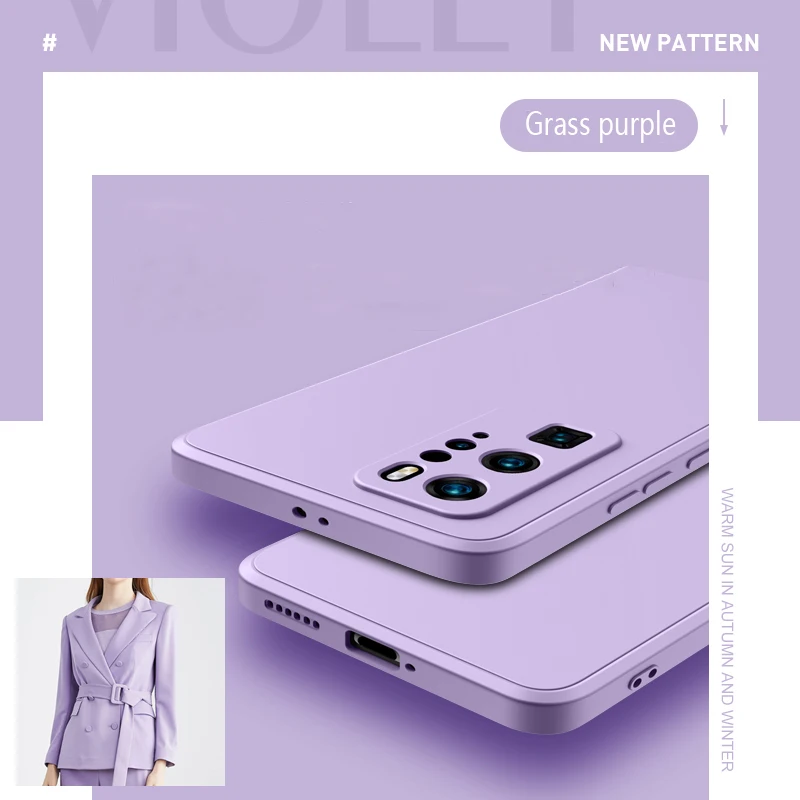 Premium Liquid Silicone Shockproof Phone Case - Luxurious Soft Cover