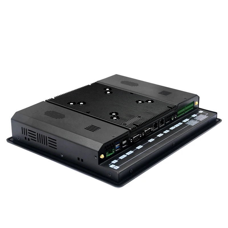 1" безвентиляторный планшетный ПК i5-5200U cpu 1024*768 Встроенный 4 Гб ddr3+ 8 Гб+ 128 Гб SSD промышленный безвентиляторный мини-ПК с системой 2* LAN W10