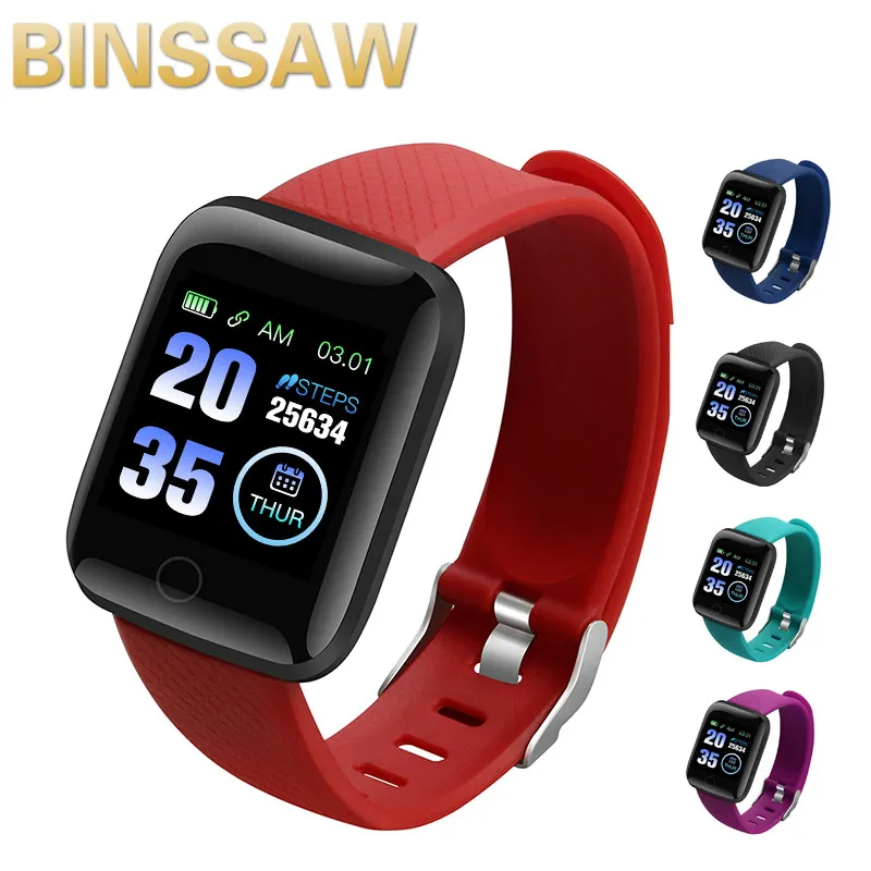 

NEW D13 Smart Watch 116 Plus Heart Rate Monitor Reminds Sports Waterproof Android A2 Smartwatch