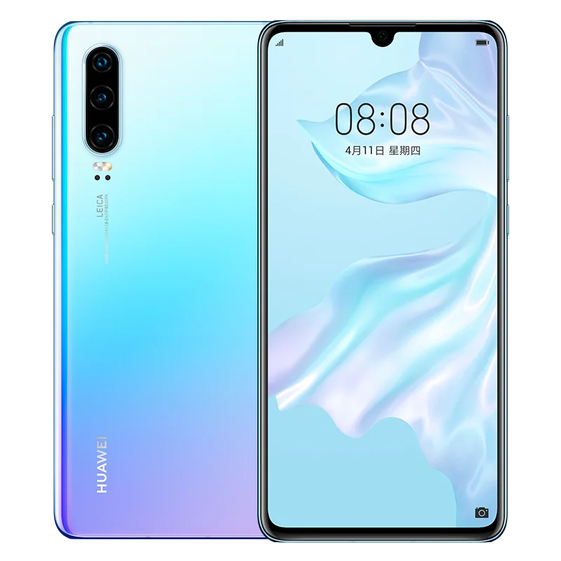 Breathing cry Мобильный телефон huawei P30 6,1 дюймов OLED экран 8 Гб 64 Гб Kirin 980 Восьмиядерный Android 9,1 NFC 3650 мАч IP53 - Цвет: Breathing cry