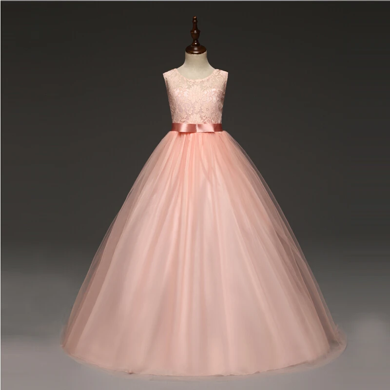 Teen Girls Homecoming Dance Ball Dress Graduation Prom Elegant Children Bridesmaid Wedding Evening Princess | Детская одежда и