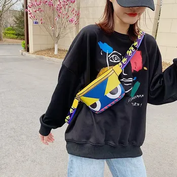 

2020 New Channel Fashion Women Shoulder Bags Cute Cartoon Girl Flap Packet Summer Wild Crossbody Messenger Bag Ladies Chest Bags