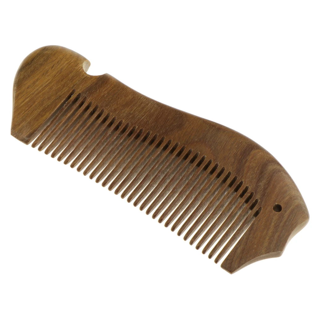 Anti-static Sandalwood Hair Comb Pocket Handmade Head Massage Wood Hairbrush