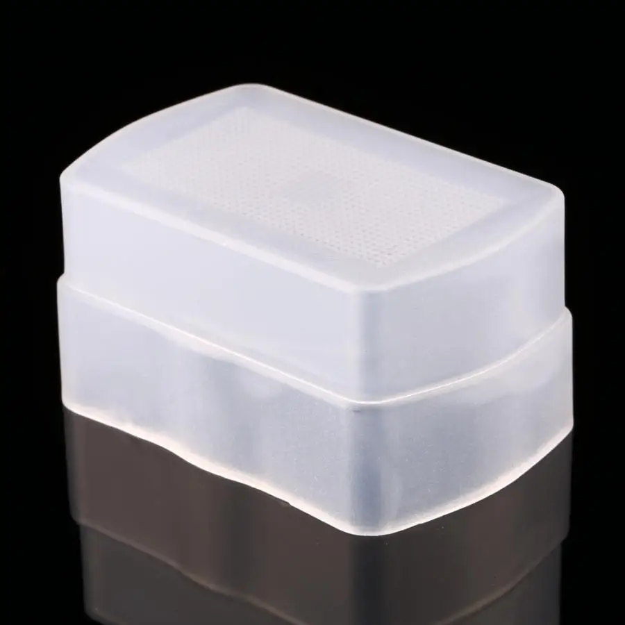 

Difusor Flash Bounce Diffuser Softer Flash Diffuser Cover For Canon 580EX 580EX II YONGNUO YN560 YN-565EX mini softbox