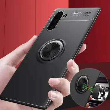 

50pcs Magnet Case For Samsung Note 10 Pro Note 9 S10 S10e Back Cover Case With Ring Holder Phone Case For Samsung A10 A50 A70