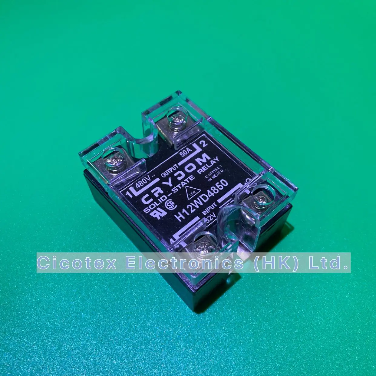 H12WD4850 реле H12W D4850 SSR 50A 660VAC DC модуль IGBT твердотельное H-12WD4850 H12 WD4850 | Обустройство