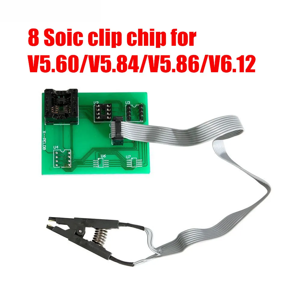 8 SOIC CLIP CHIP XPROG-M X Prog M Box V6.12 V5.86 V5.84 V5.60 V5.55 Авто ЭБУ чип Тюнинг программист Xprog m Xprog 6,12 Xprog V5.55 V5.60 5,84 - Цвет: 8 SOIC CLIP CHIP