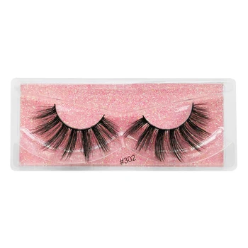 

1 Pair Thick Eyelashes 3D Mink Lashes Wispy Eyelashes Dramatic Makeup Lashes Soft Lash Natural Long Lashes Faux Mink Eyelashes