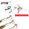 fishking Winter Ice Fishing Lure 5g/7g/11g  Gold Silver Metal Spoonbait Hard Lure with Treble Hook for fishing of perch and pike ► Photo 3/6