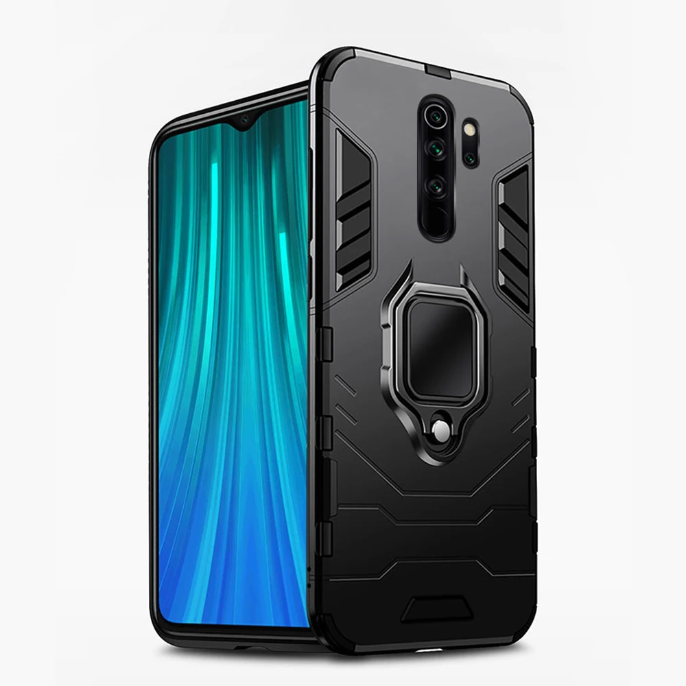 Противоударный бронированный чехол для Xiaomi redmi note 8 pro 7 7A магнитный автомобильный держатель кольцо чехол для redmi note 7 6 pro 5 4x чехол