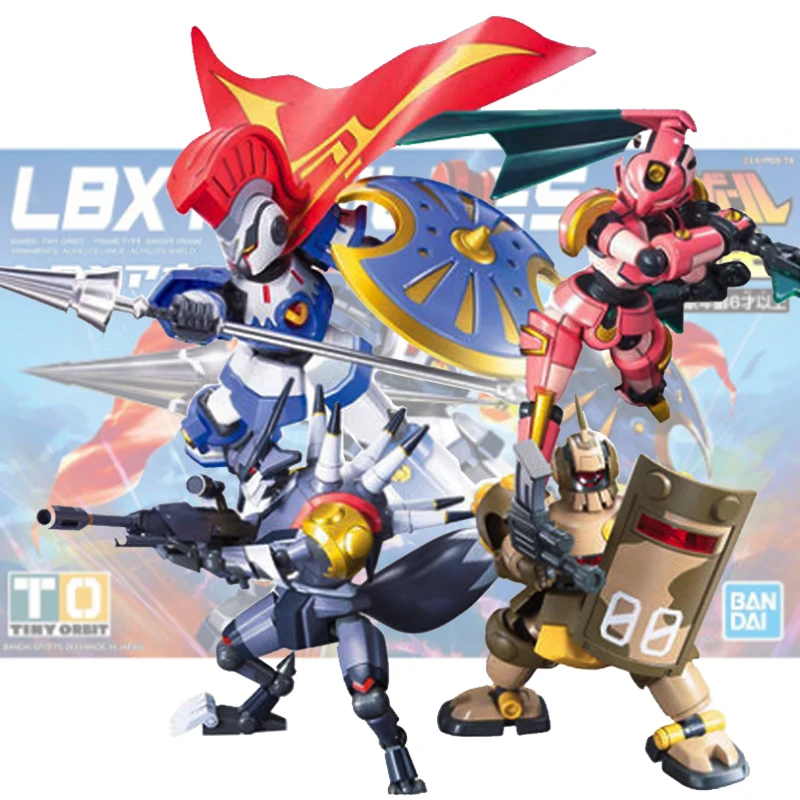 Оригинальный Bandai WARS LBX 001 Achilles Deku Женский Охотник за ниндзя сборная фигурка