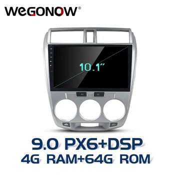 

DSP Android 9.0 For Honda CITY 2006- 2012 2013 4GB RAM 64GB 8core Car DVD Player GPS Glonass map RDS Radio wifi 4G Bluetooth 5.0