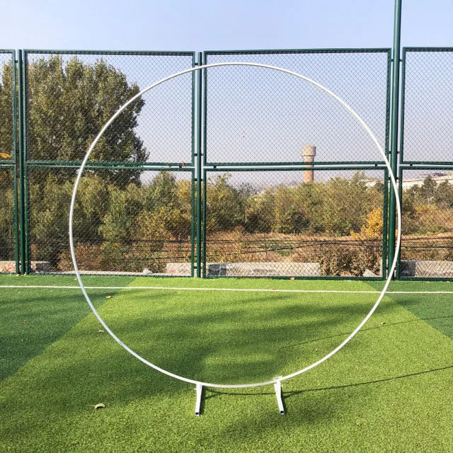 1.5m white arch Домашняя креативная свадебная АРКА с декором, ряд цветов, сделай сам, Орхидея, черепаха, лист, роза, пионы, Настольная цветочная гирлянда, Цветочная композиция - Цвет: 1.5m white arch
