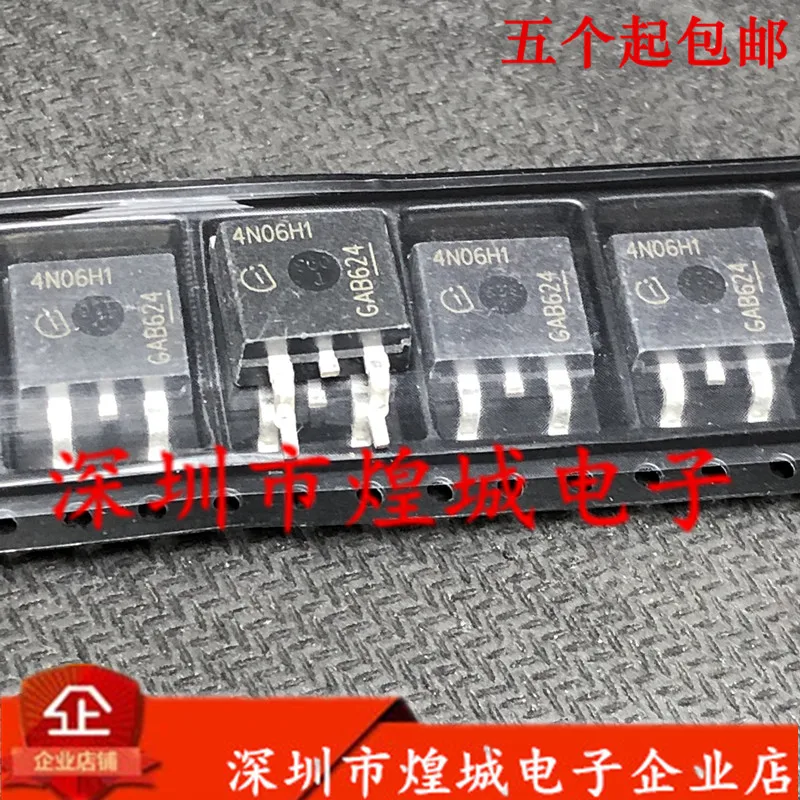 

10PCS 4N06H1 IPB180N06S4-H1 TO-263-3 60V 180A 5