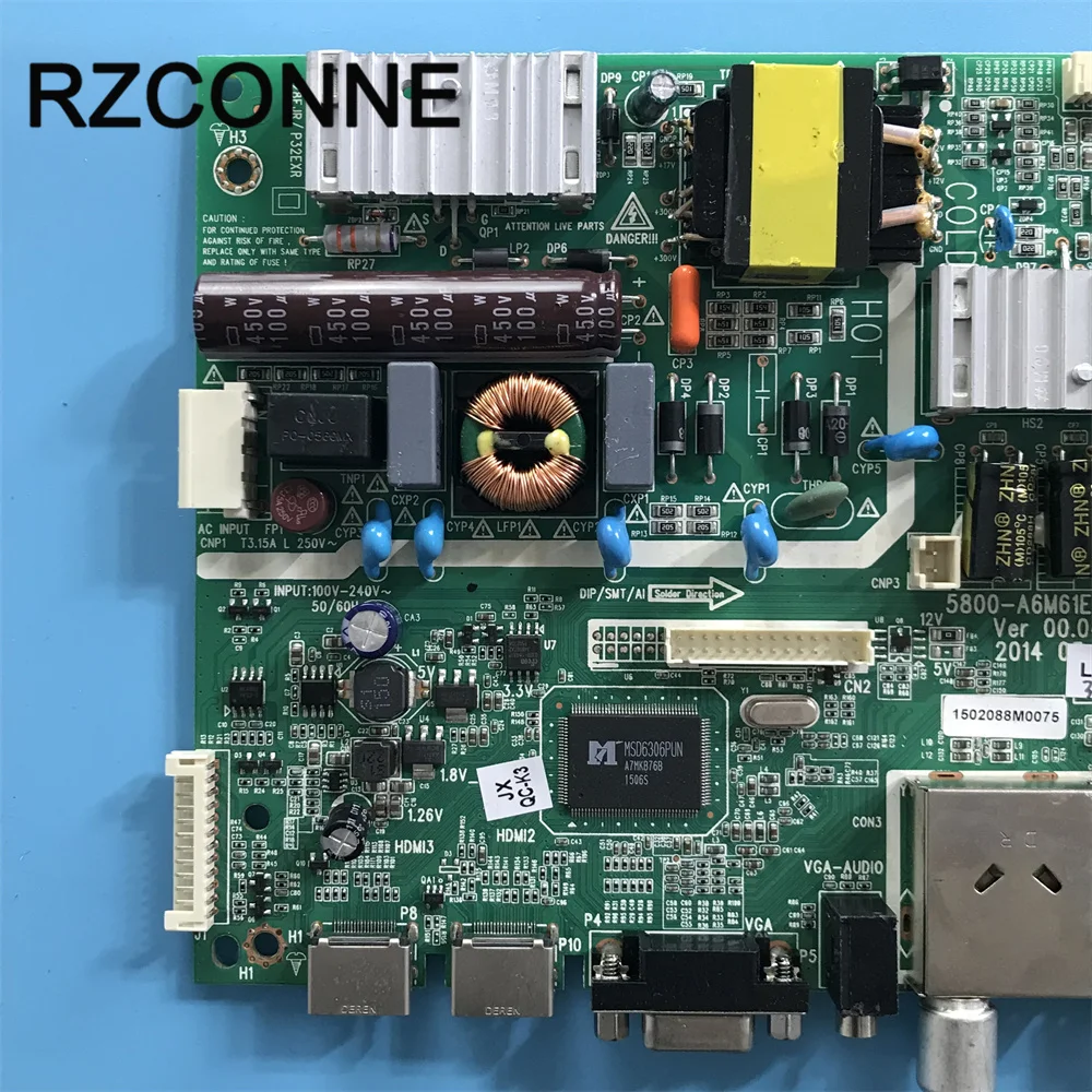 Placa-mãe Mainboard para 5800-a6m61e0p40 Ver 0004 Supra Stv-lc32660wl00 Rdl320hy - Imagem 4