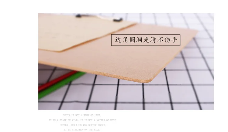 A3 Paper Doing Homework Board Clip Thick Board Hotel Order Dishes Clip Board Writing Pad Clip Doing Homework Drawing Board Copy