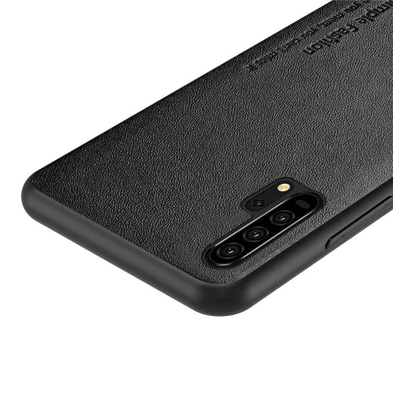 Чехол Honor 9X для huawei Honor 20 Pro, чехол, Роскошная натуральная кожа, задняя крышка, тонкий TPU Honor 20, чехол для huawei Honor 9X, Funda