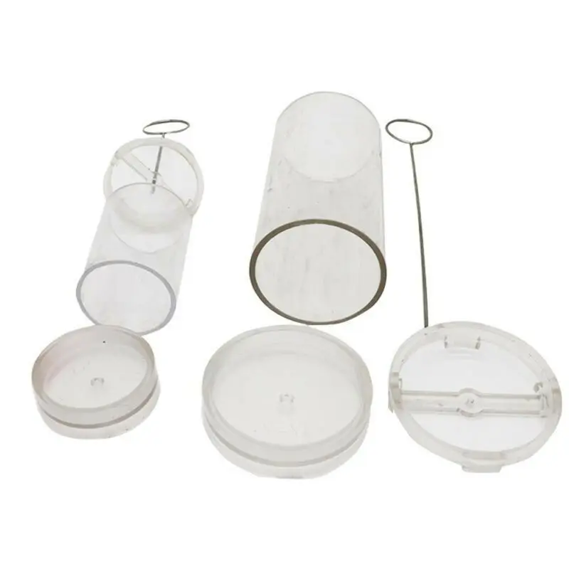 6/8/10CM DIY Craft Plastic Cylinder Pillar Candles Mould Making Mold Tool Kit