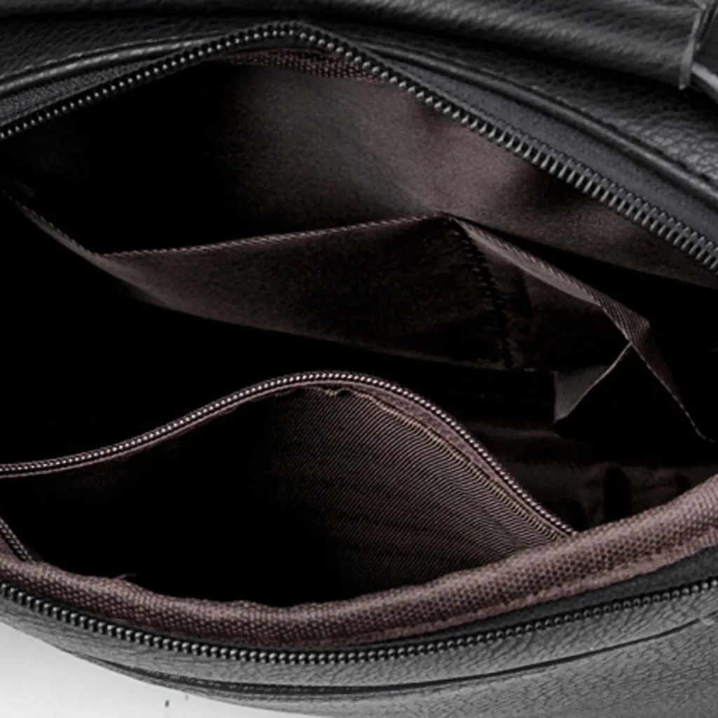Сумки через плечо Осень многофункциональные Мужские Простые винтажные сумки на плечо деловые дорожные ретро сумки на молнии+ кошелек