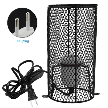 

Incubation For Reptiles Chickens Tortoises Heating Lamp Holder Button Switch Multiuse With Cage Pet Supplies E27 Hamsters