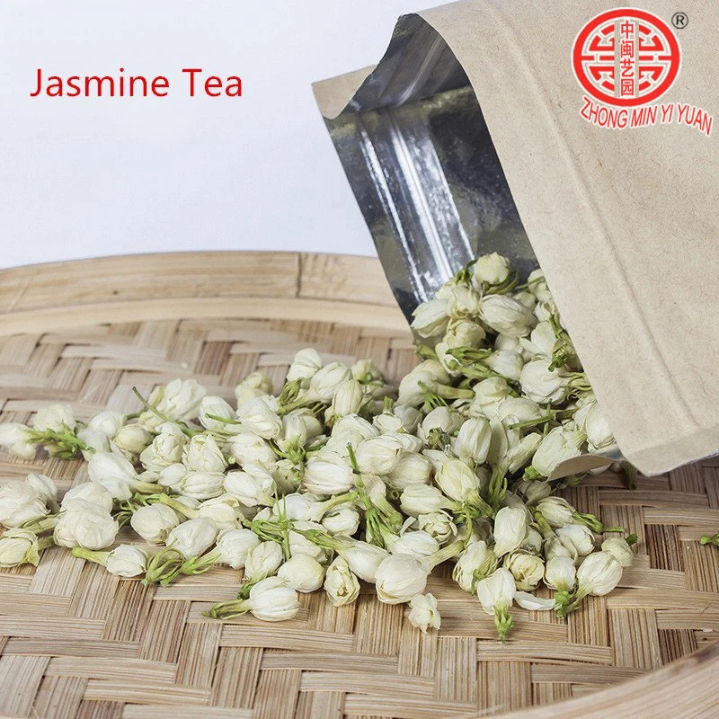 

100g Fresh Jasmine Tea Natural Organic Premium Jasmine Green Tea Jasmine small Dragon Pearl Fragrance Flower Kung Fu Tea Food